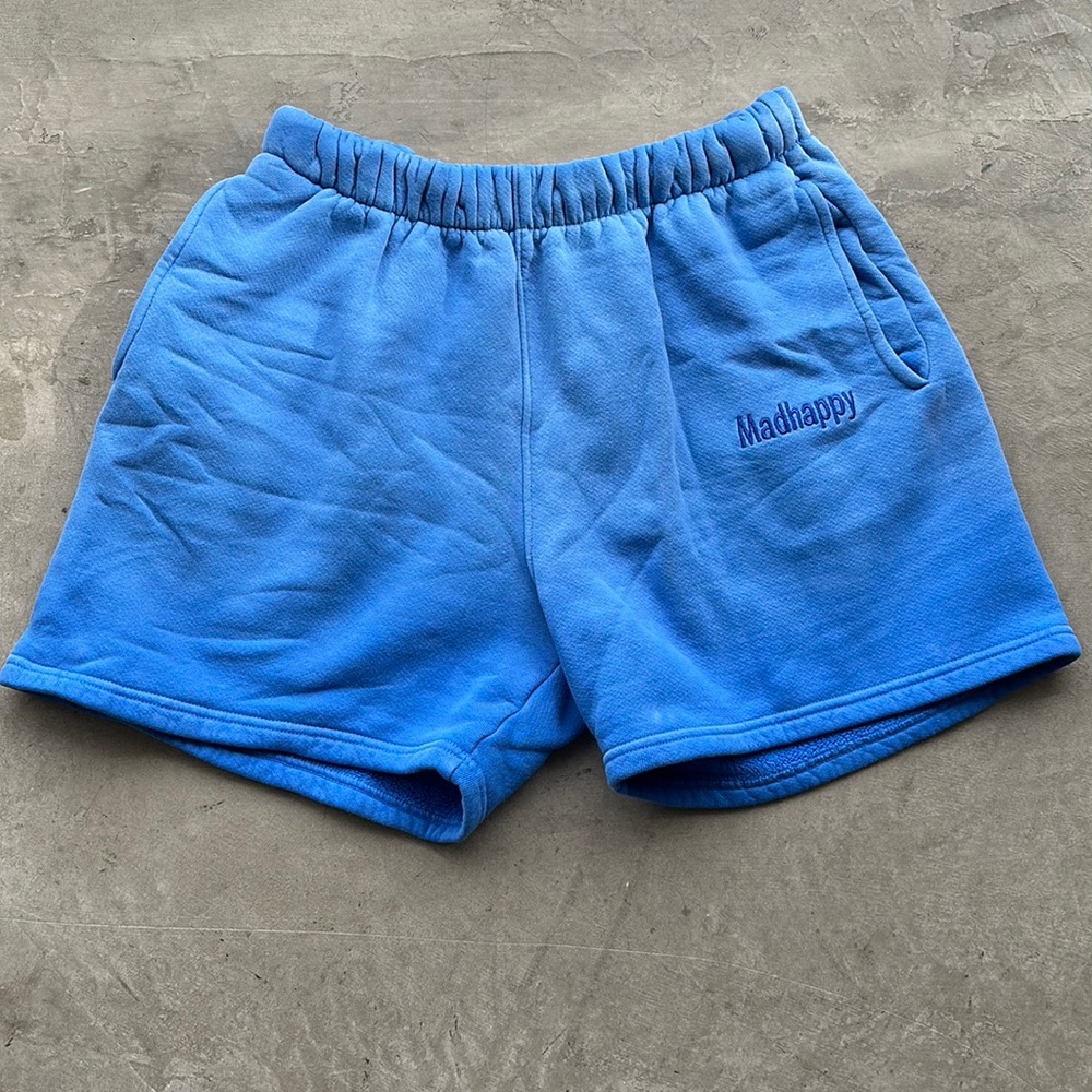 MadHappy Blue Sweatpants Shorts
